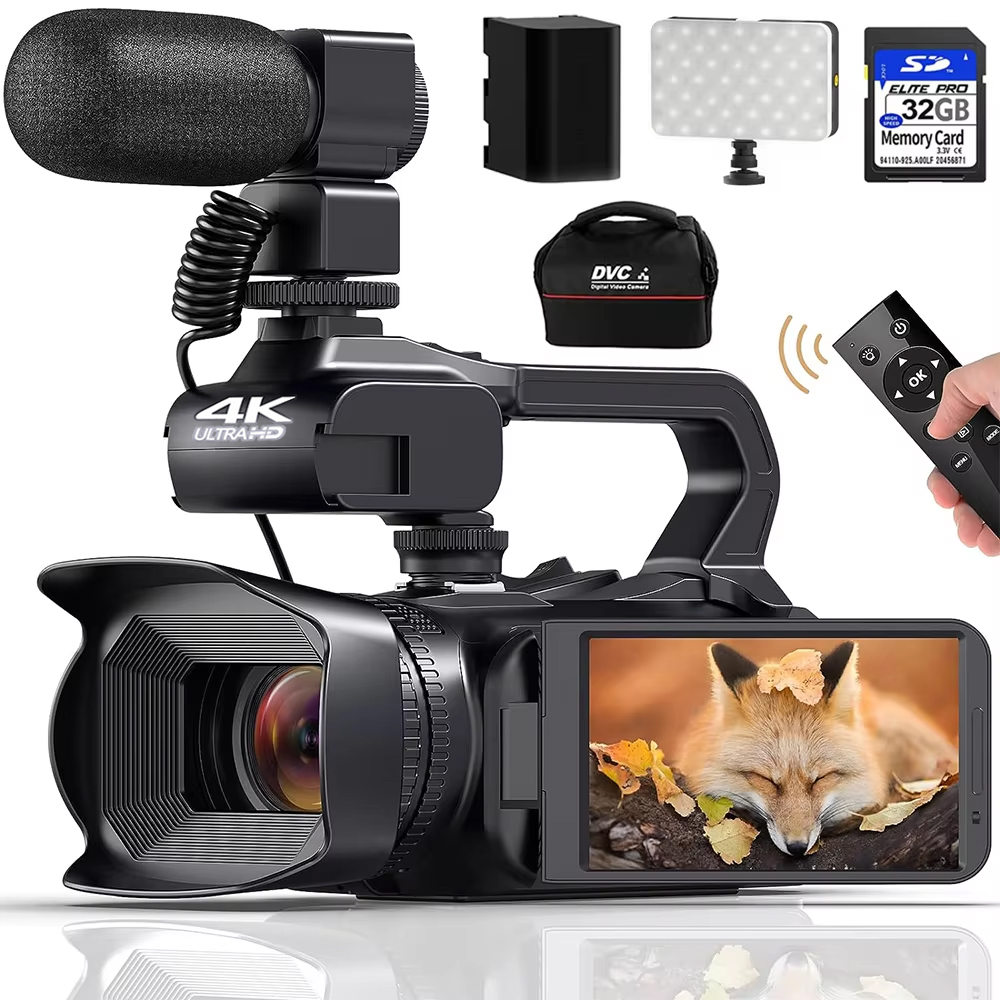 Electronics Gadgets For Home - 4K 전문가용 비디오 카메라 사진 촬영용