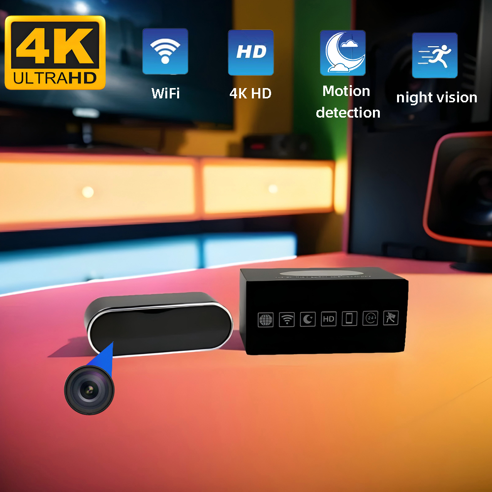 Compact Camera Mirrorless - 새롭게 업그레이드되고 개선된 4KHD 미니 시계