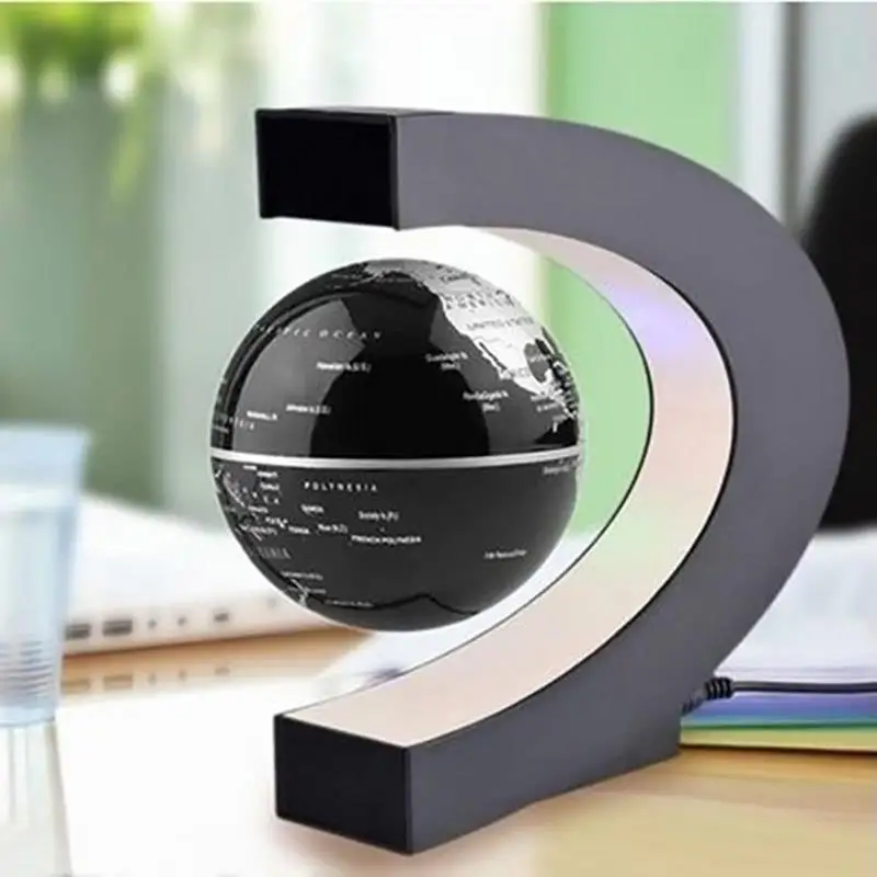 Electronics Gadgets For Home - 자석 부양 지구본 LED 세계지도 전자