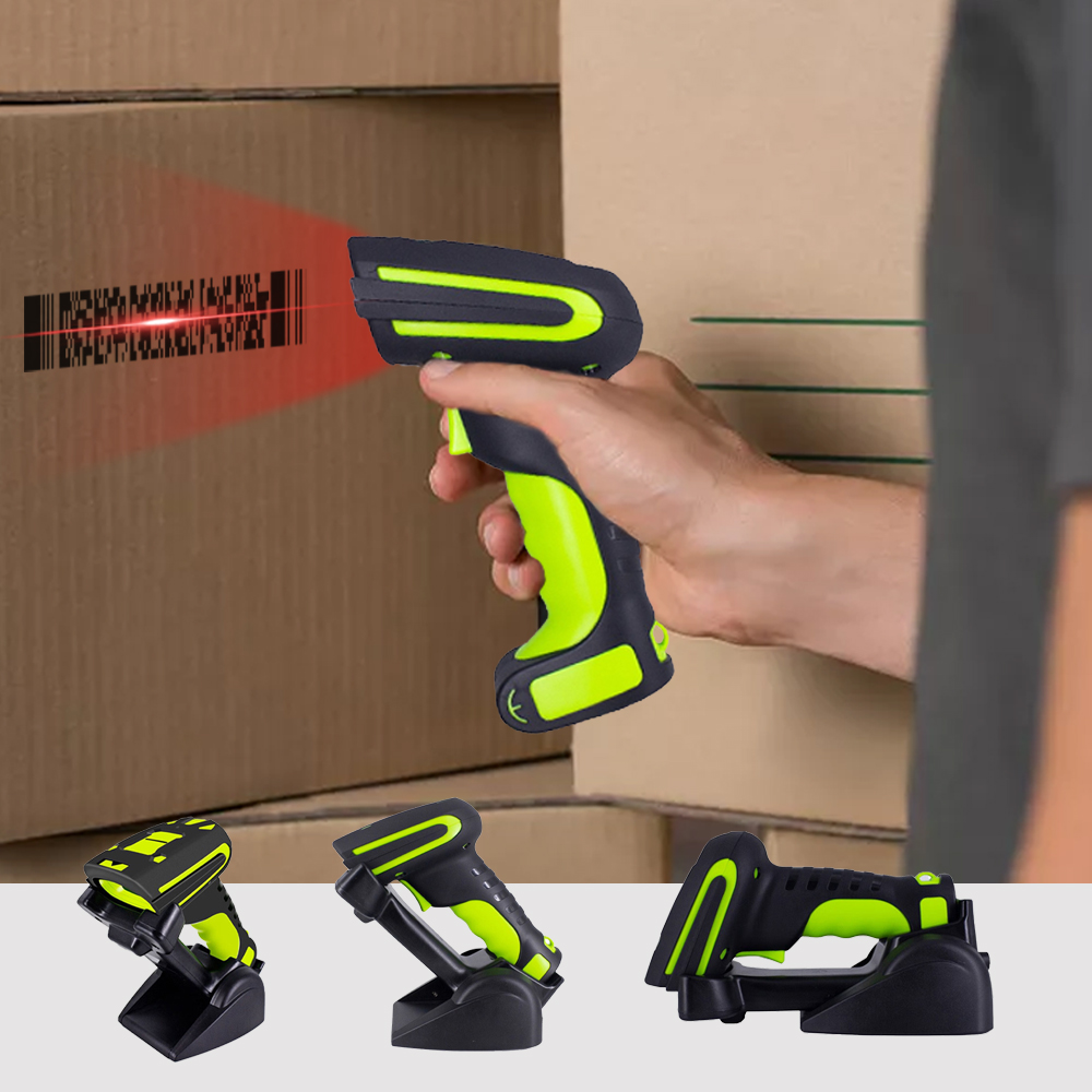 Barcode Scanner Wireless - 8020W 고정형 스탠드 블루투스 산업용 IP54