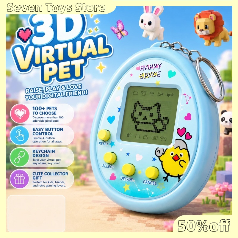 Electronics And Gadgets With Y - 인터랙티브 3D 가상 애완동물 장난감 아쿠아