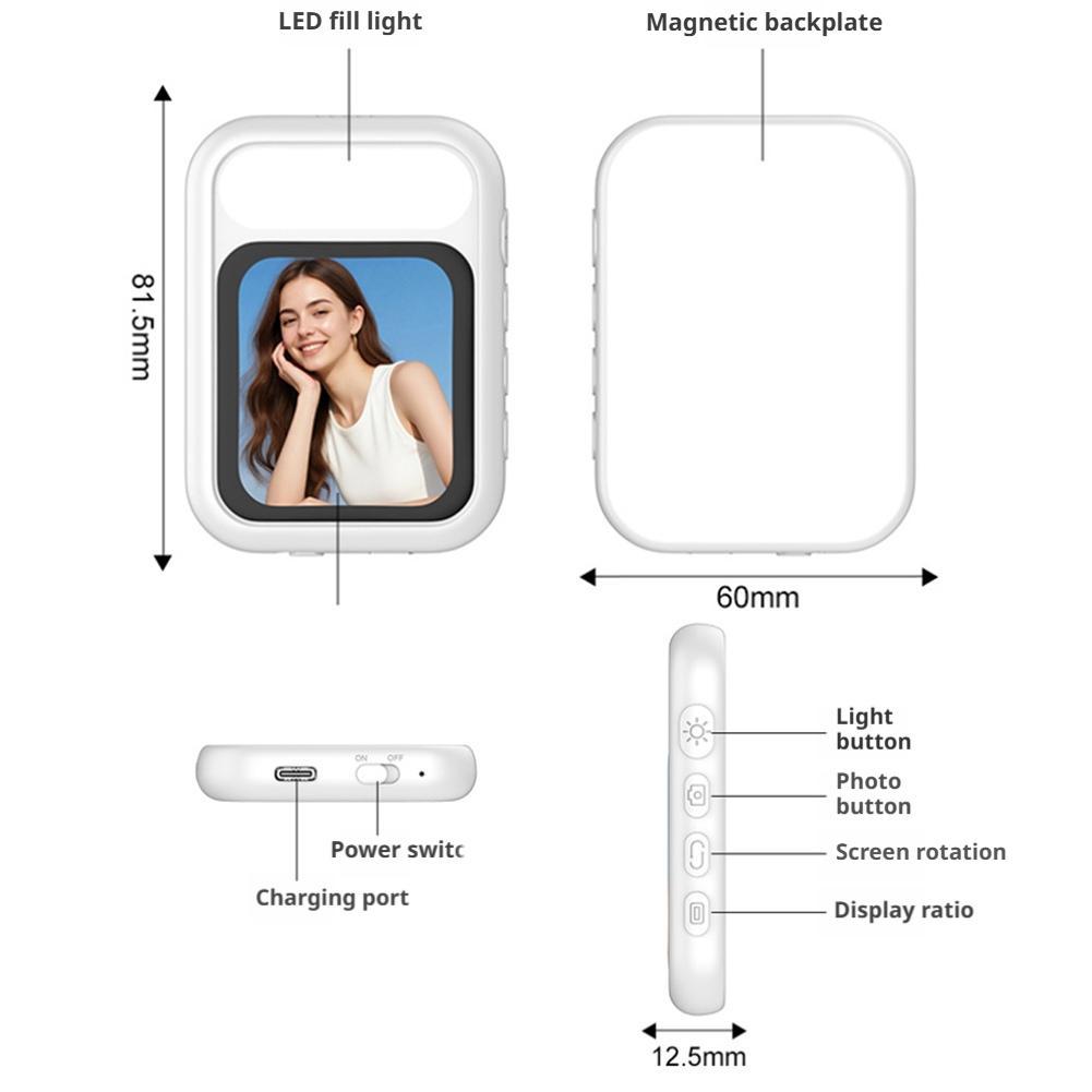 아이폰 미니폰용 테베 마그네틱 백 카메라 셀피 모니터  - Compact Camera Mirrorless 리뷰 및 가격