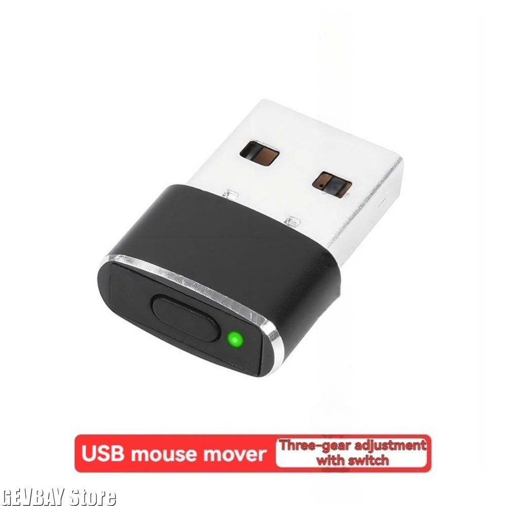 미니 USB 마우스 진동기 감지 불가능한 마우스 무버  - Auto Mouse Mover 리뷰 및 가격
