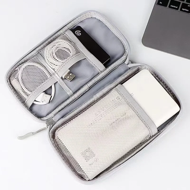 케이블 보관 가방 휴대용 디지털 USB 가제트 보관 파 - Electronics Gadgets And Accessories 리뷰 및 가격