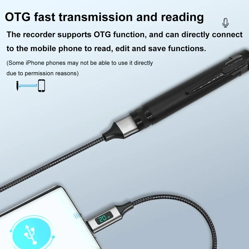 디지털 활성화 펜 보이스 레코더 8G-128G 미니 전 - Voice Recorder Pen 리뷰 및 가격