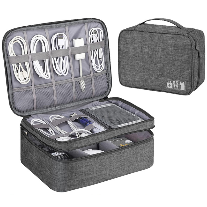 휴대용 디지털 저장 가방 USB 가제트 방수 케이블 주 - Electronics Gadgets And Accessories 리뷰 및 가격