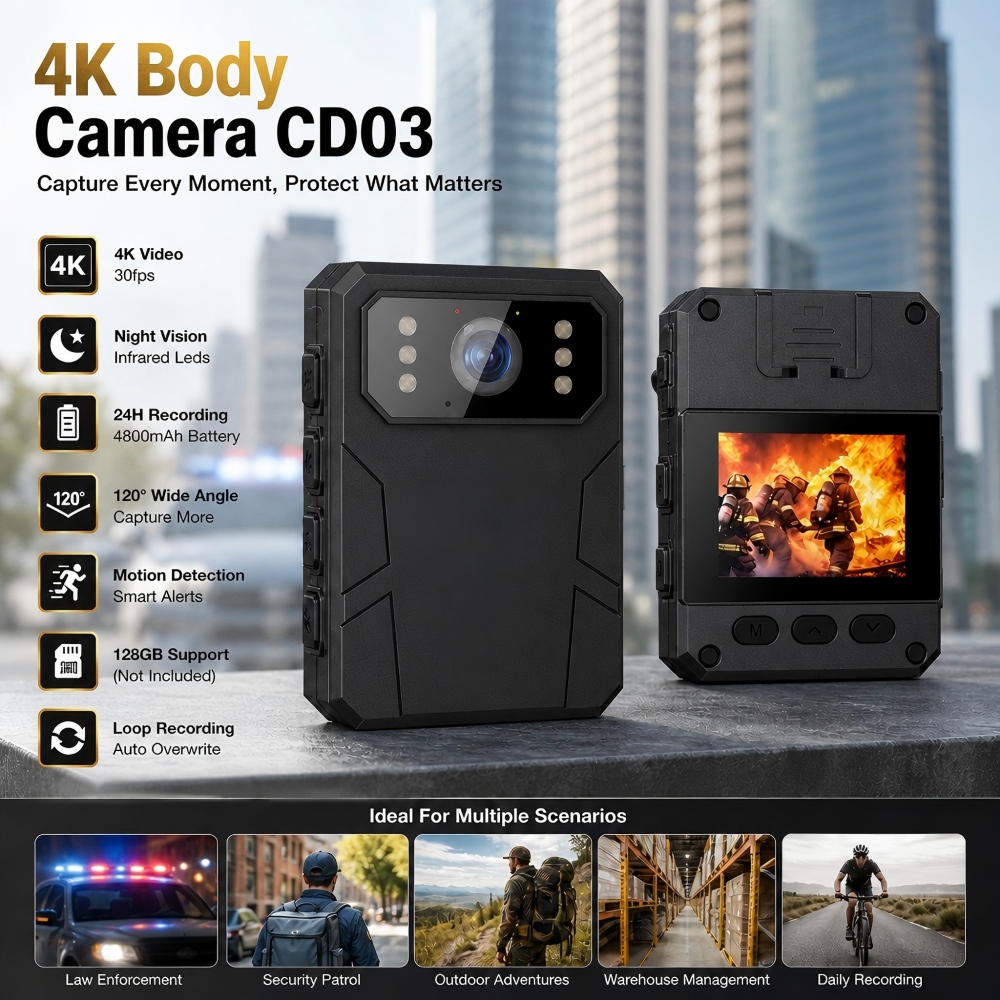 경찰 신체 카메라 1080P DVR 비디오 보안 카메라 - Compact Camera Mirrorless 리뷰 및 가격