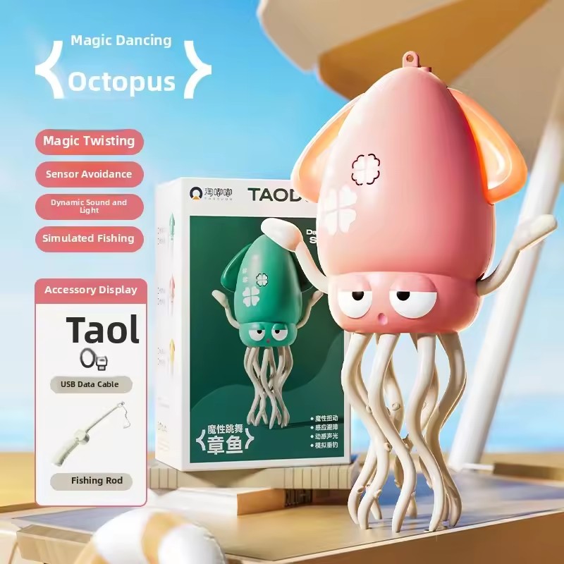 스마트 춤추는 문어 로봇 - 자동 회피 전자 장난감,  - Electronics And Gadgets With Y 리뷰 및 가격