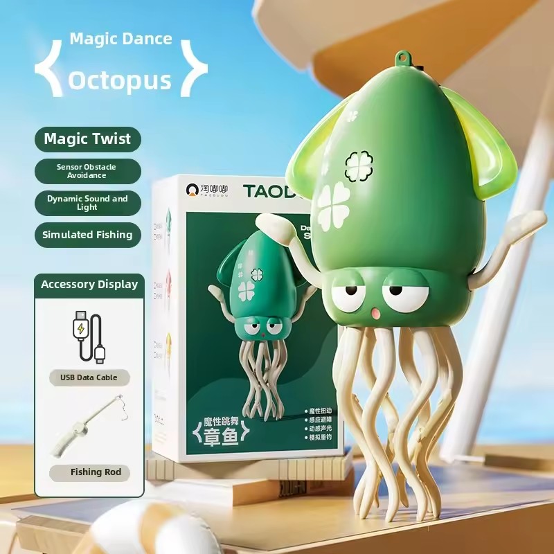 스마트 춤추는 문어 로봇 - 자동 회피 전자 장난감,  - Electronics And Gadgets With Y 리뷰 및 가격