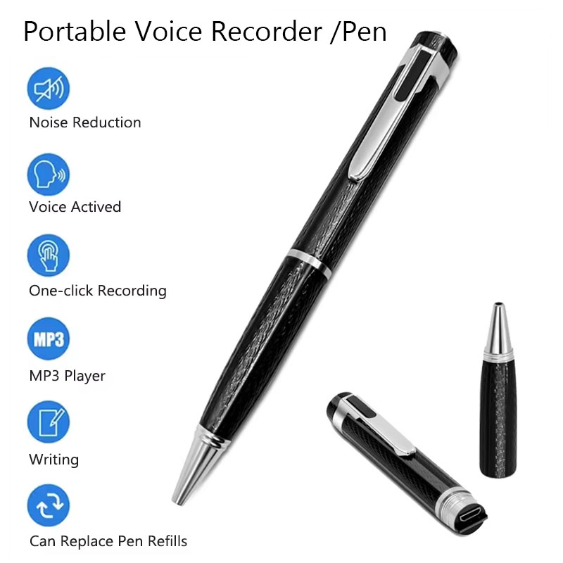 휴대용 디지털 보이스 레코더 전문 쓰기 오디오 녹음 펜 - Voice Recorder Pen 리뷰 및 가격