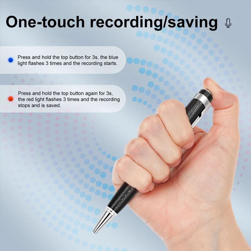 휴대용 디지털 보이스 레코더 전문 쓰기 오디오 녹음 펜 - Voice Recorder Pen 리뷰 및 가격