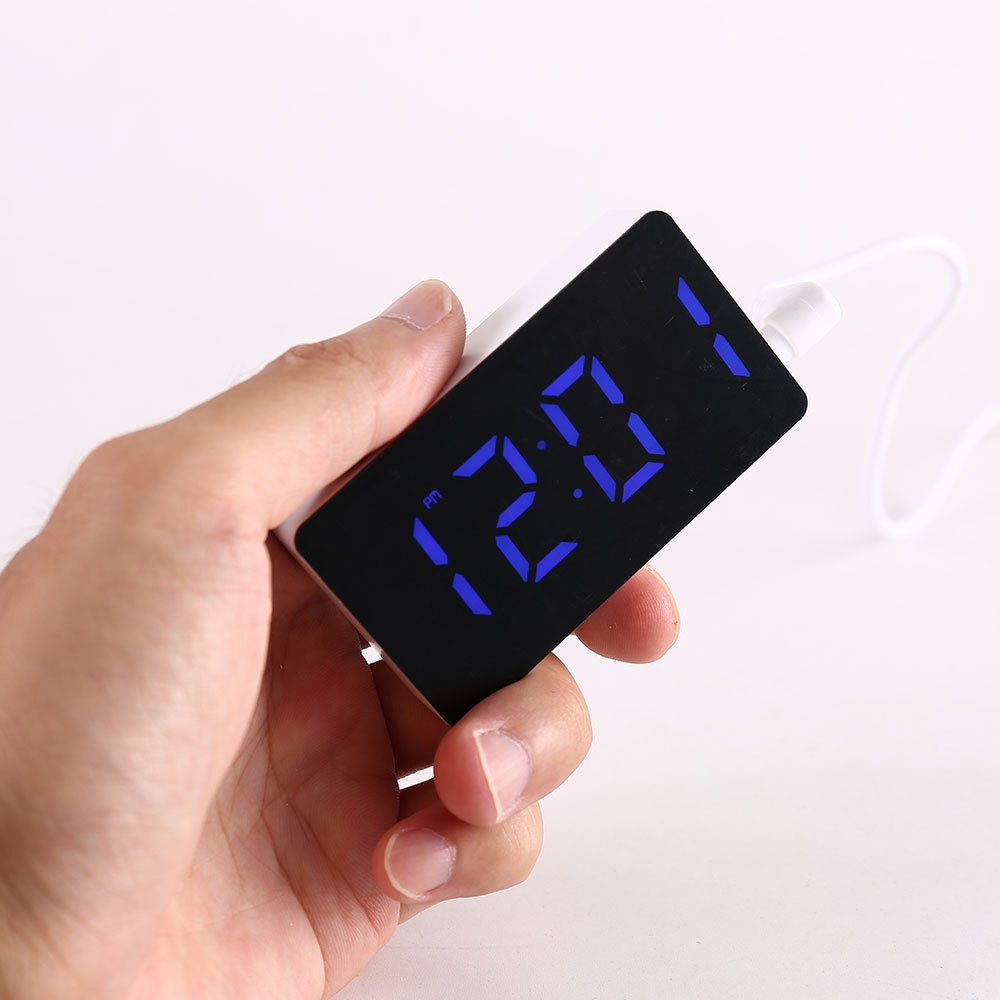 LED 전자 시계 거울 알람 시계 홈 가구 스마트 작은 - Electronics Gadgets Wholesale 리뷰 및 가격